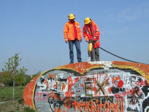 Henk Spijkerman en Yvonne Goudsblom op het EI om het te breken