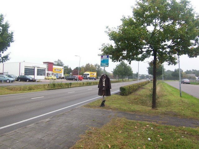 Bushalte als kapstok