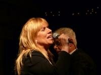 Margriet Eshuijs in Partytown tijdens jubileumconcert CMV Oranje