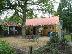 Het nieuwe onderkomen op kinderboerderij Pittelstee in Pittelo