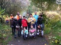 Werken in de Natuur tijdens Make a Difference Day samen met wethouder Henk v Hoof