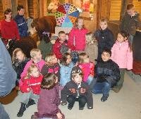 Groep 3a Baggelhuizenschool en de leskist Meneer de Pauw