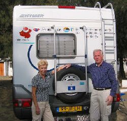 Jan en Rita Eggens op reis door Mexico