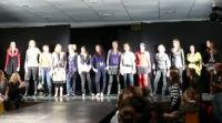 Multicultureel project Penta de deelnemers aan de mode show