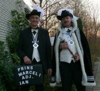 Adj Jan en Prins Marcel de eerste van de Narren van Pitlo