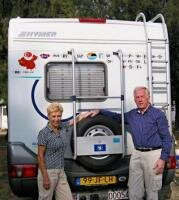 Jan en Rita Eggens op weg naar Z.Afrika