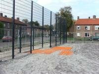 Cruyff Court in aanbouw